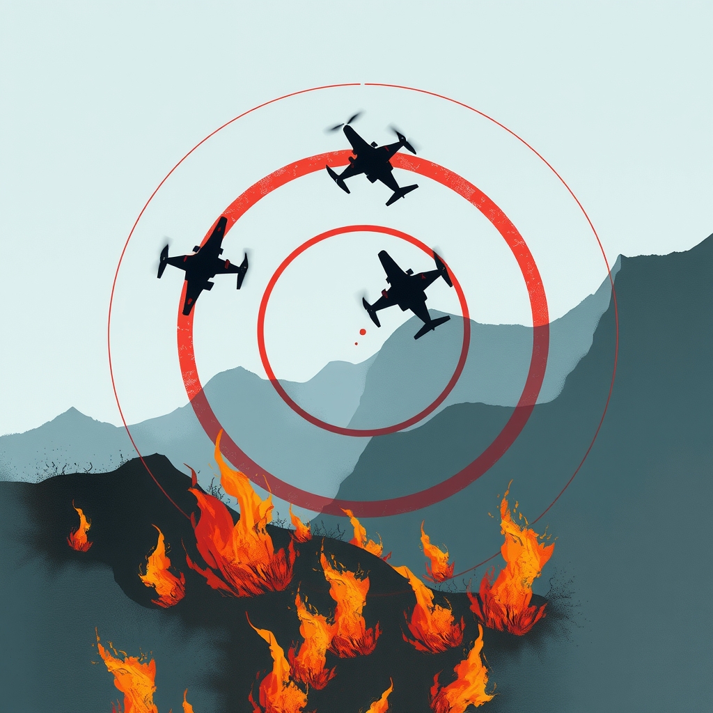 Drone Incursions at Wildfires Surge as Aircraft Face More Groundings