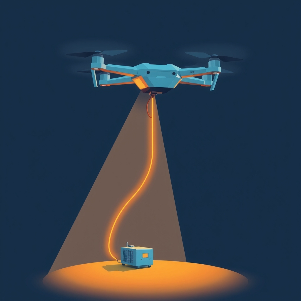 Elistair Unveils Tethered Air Module for the Parrot ANAFI UKR, Stretching 38-Minute Battery Endurance to Hours